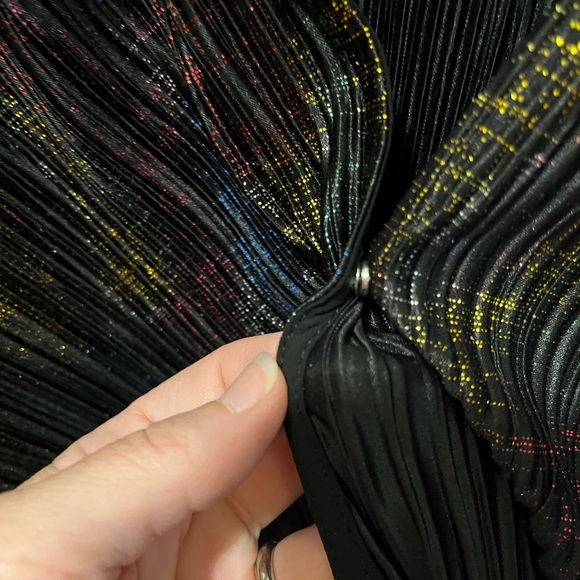 Flying tomato Vici Collection Rainbow Metallic Bodysuit sz Large - Picture 12 of 12